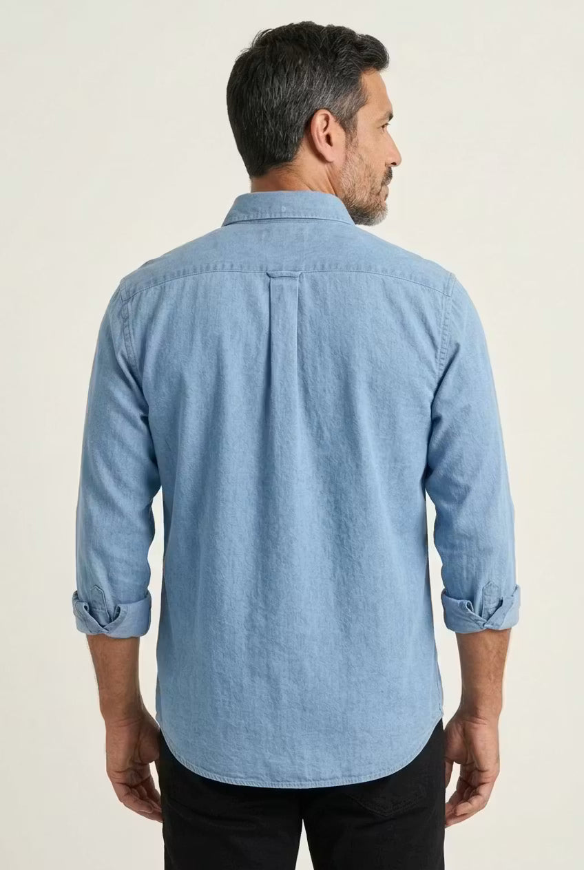 Washed Chambray Shirt