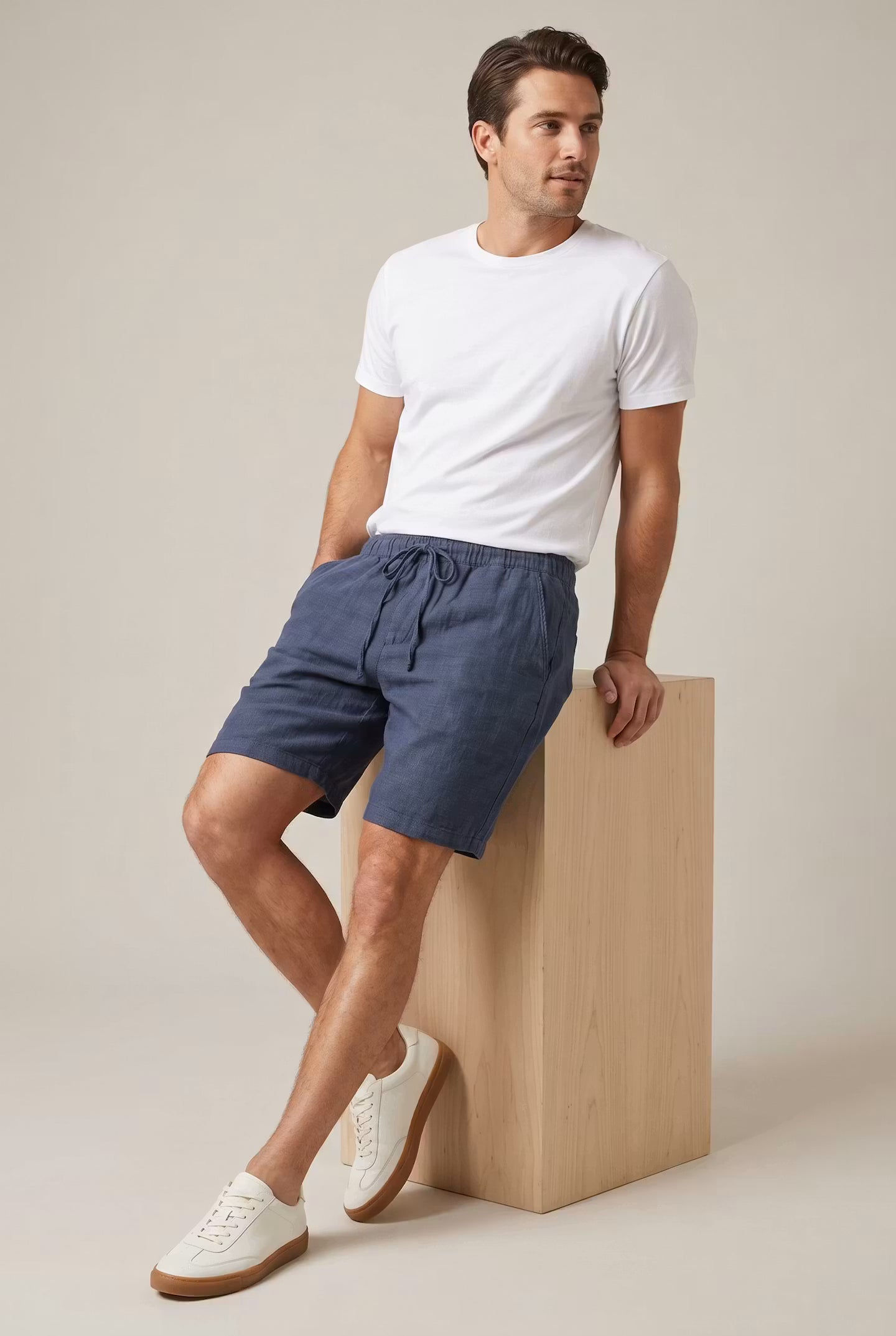 Coastal Drawstring Trousers