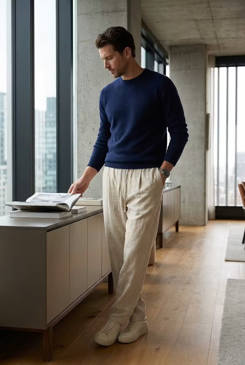 Harbor Straight Leg Summer Trousers