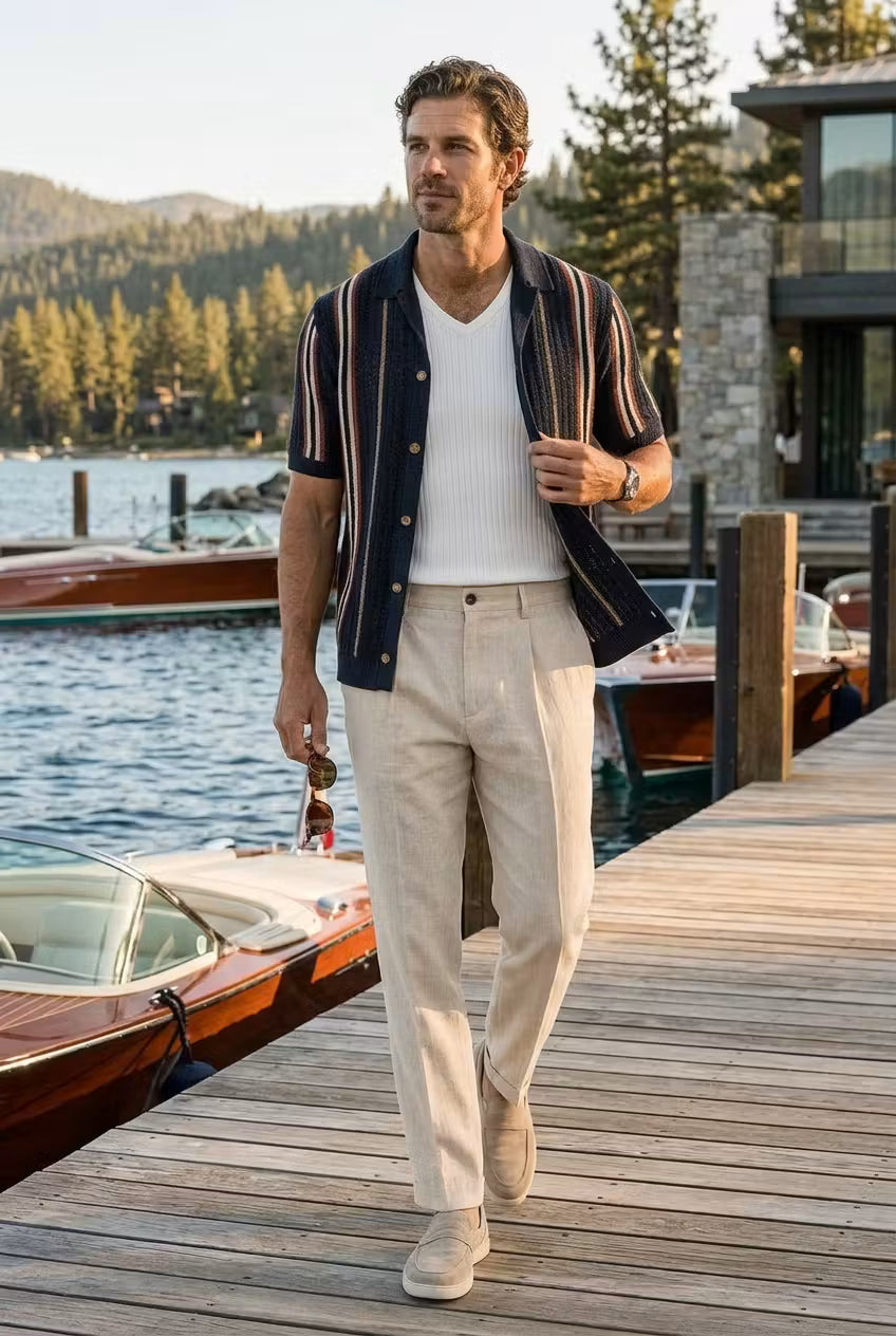 Milano Knit Polo Set