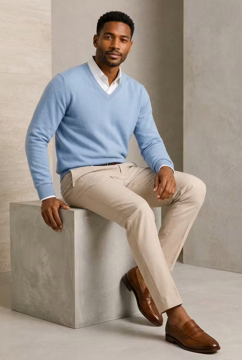 The V-Neck Lounge