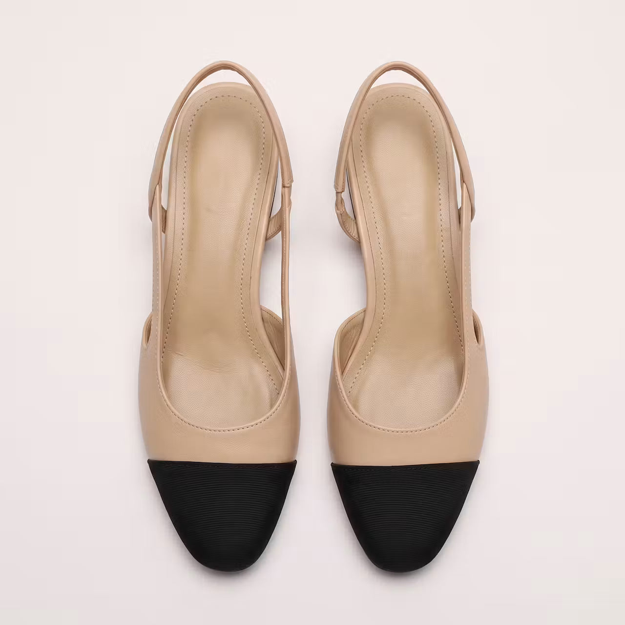 Camille Tweekleurige Slingback Ballerina’s