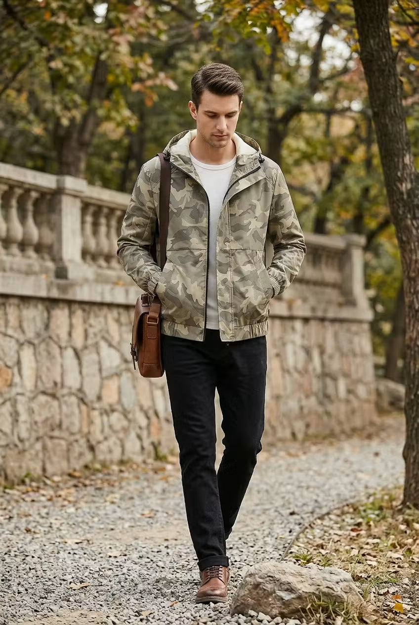 Terrain Hooded Utility Jacket