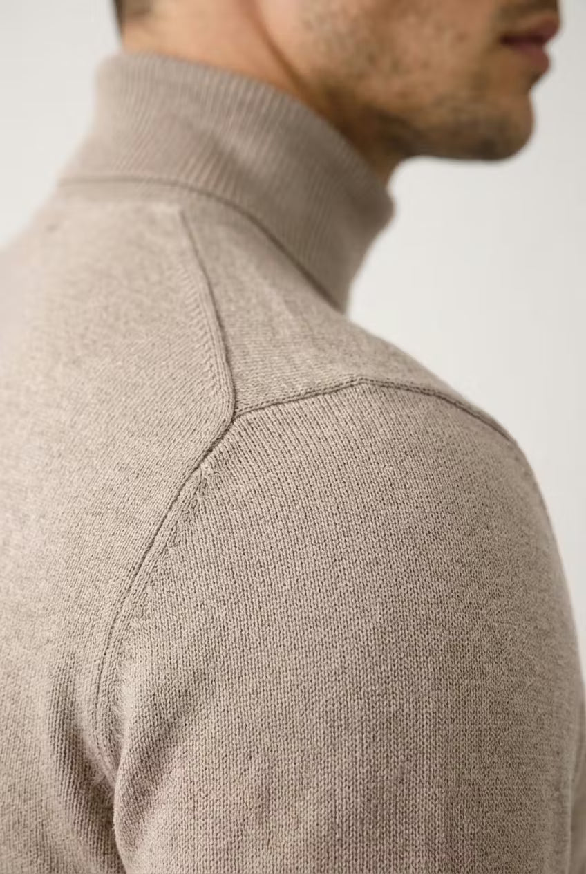 Harbour Ridge Ribbed Turtleneck Knit