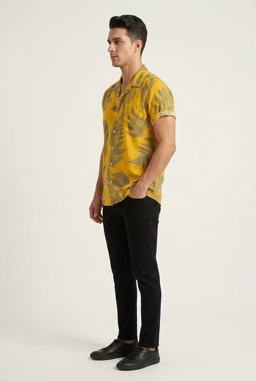 Suncrest Fern Print Shirt