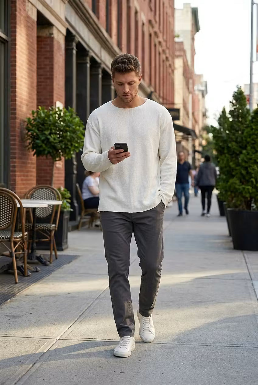 Harbor Lounge Long Sleeve Tee