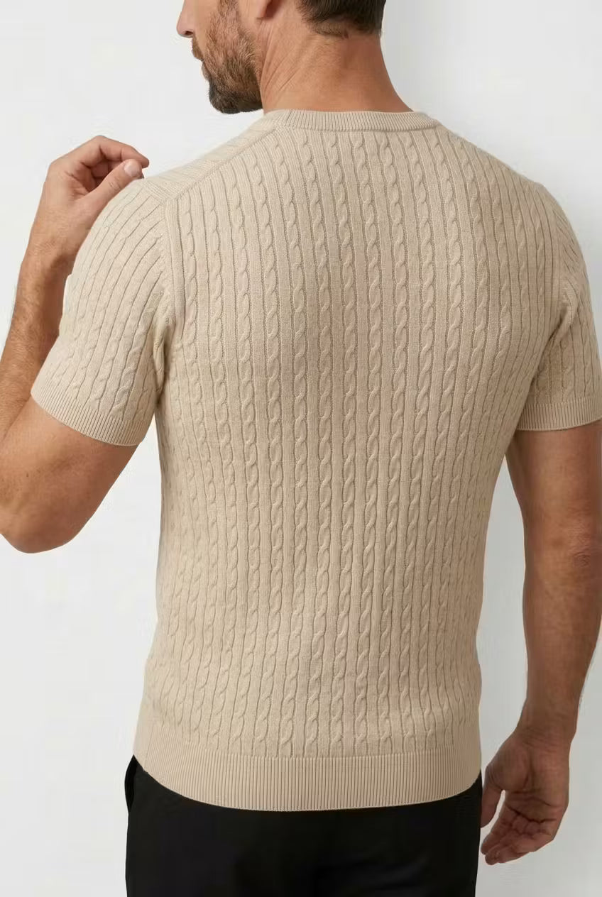 Camiseta punto cable Riviera
