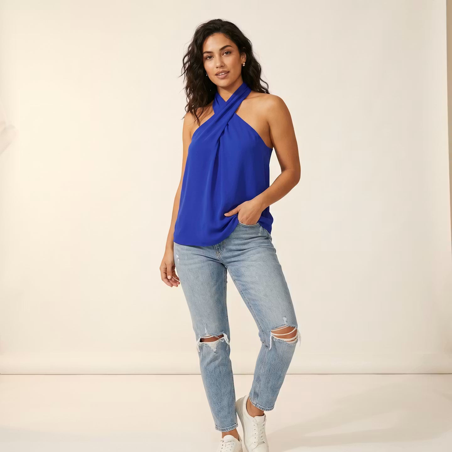 Sophie Twist Halter Top