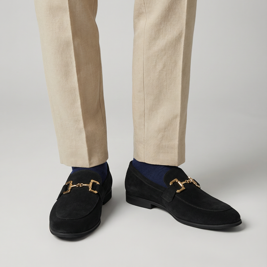 Noir Link Loafer