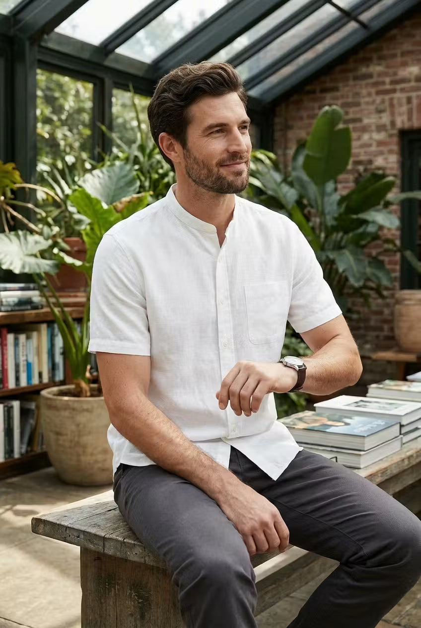 Bayfield Stand Collar Shirt