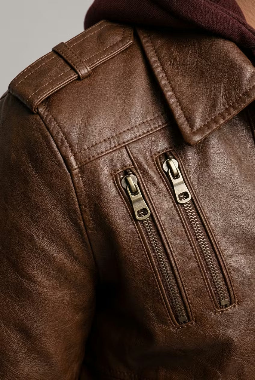 Ironwood Hooded Moto Jacket