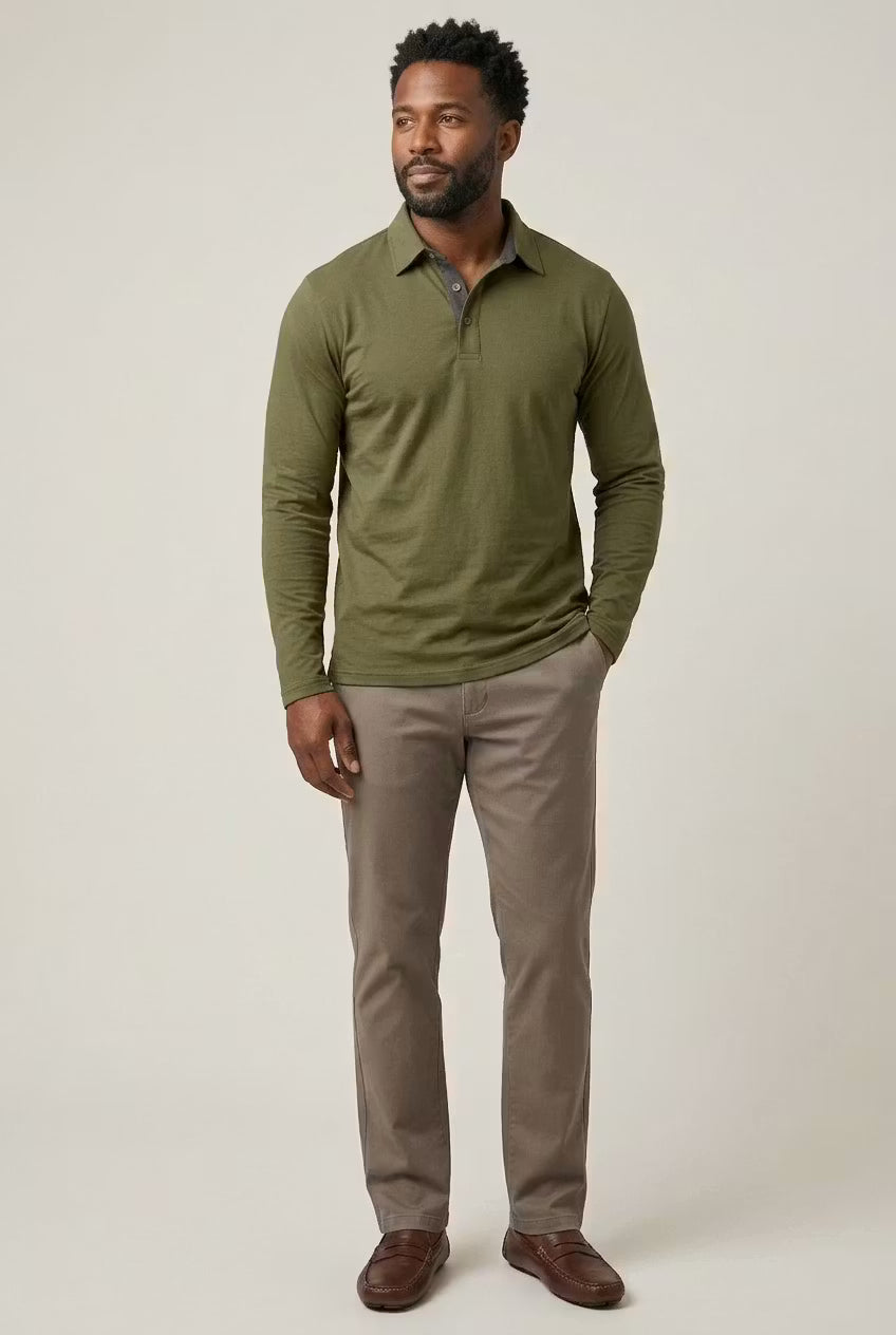 Briarwood Long Sleeve Polo