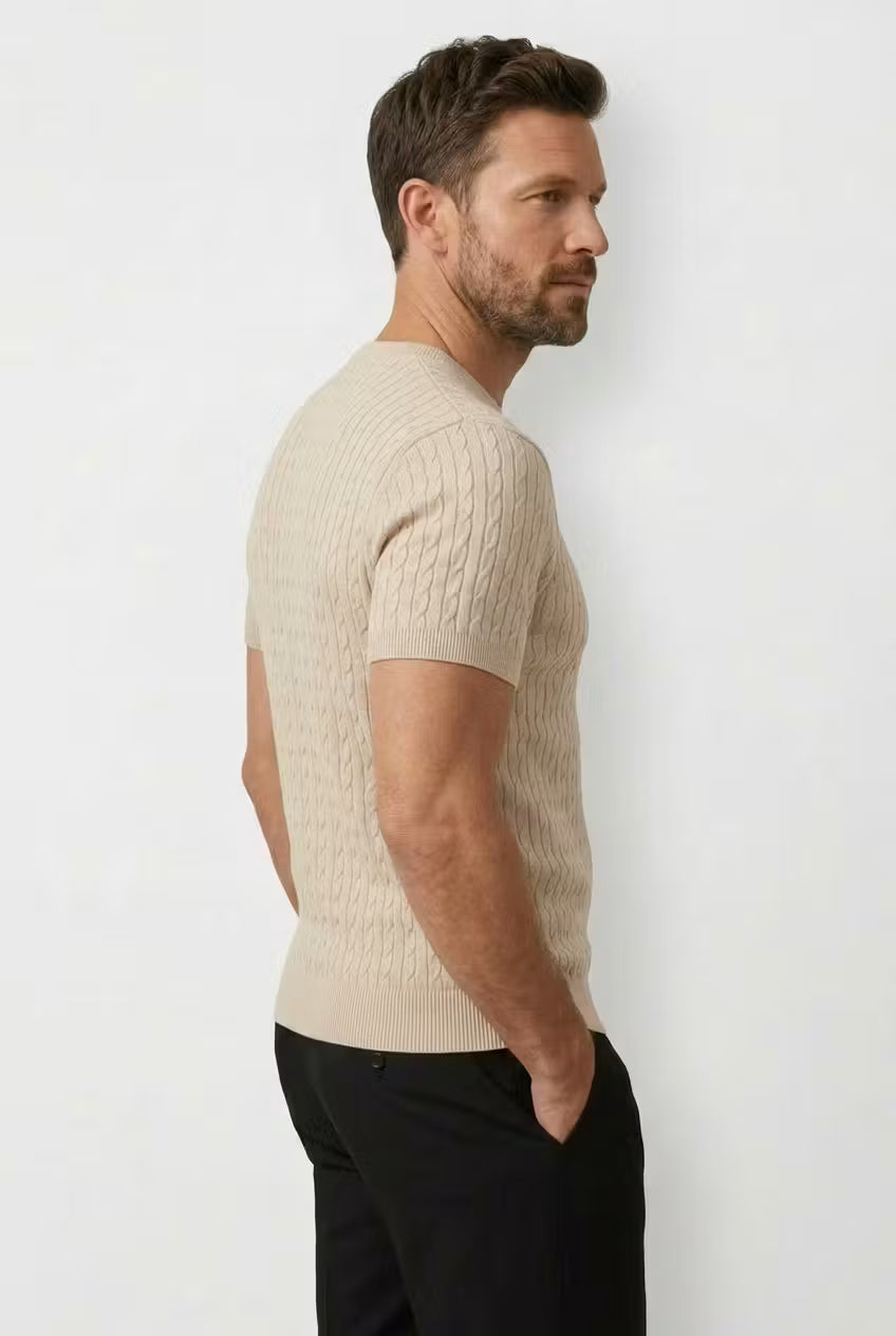 Camiseta punto cable Riviera