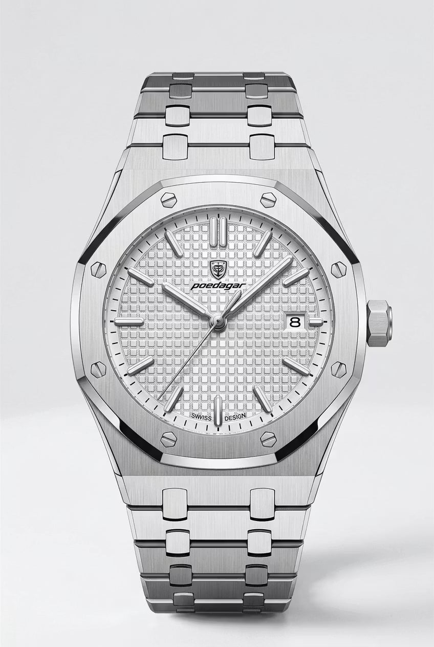 Ashbourne Steel Watch