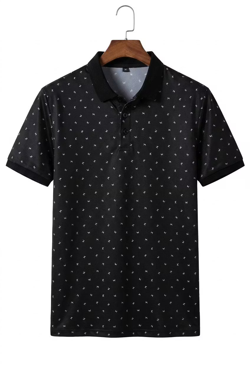 Birdie Print Golf Polo