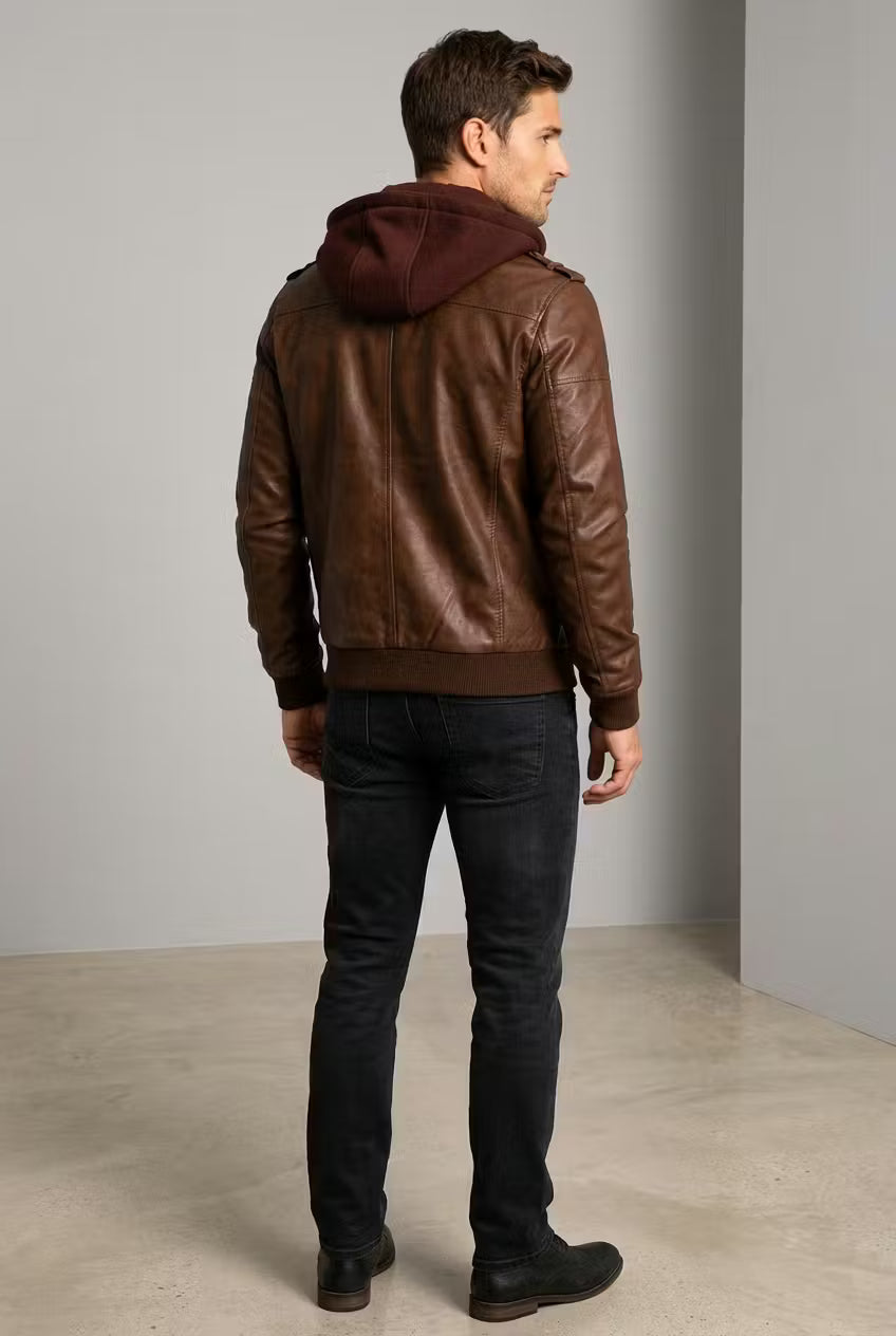 Ironwood Hooded Moto Jacket