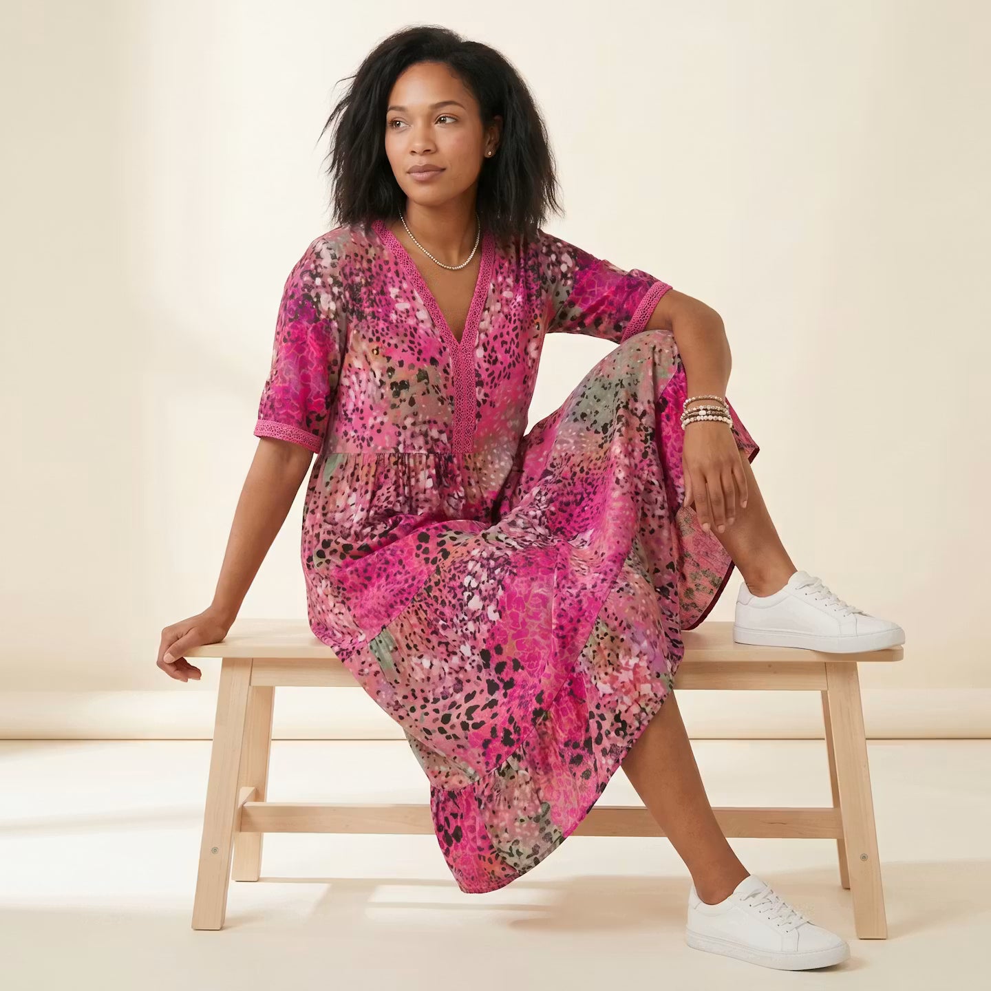 Rosalie Mosaic Dress