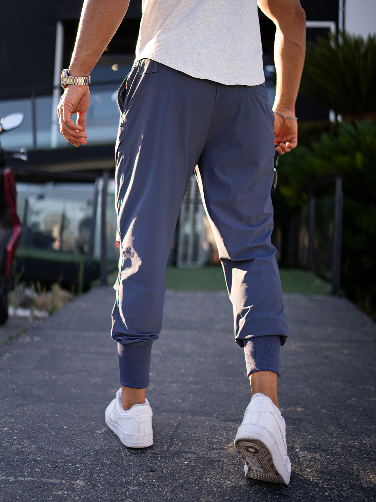 Men’s High Rib Cargo Joggers