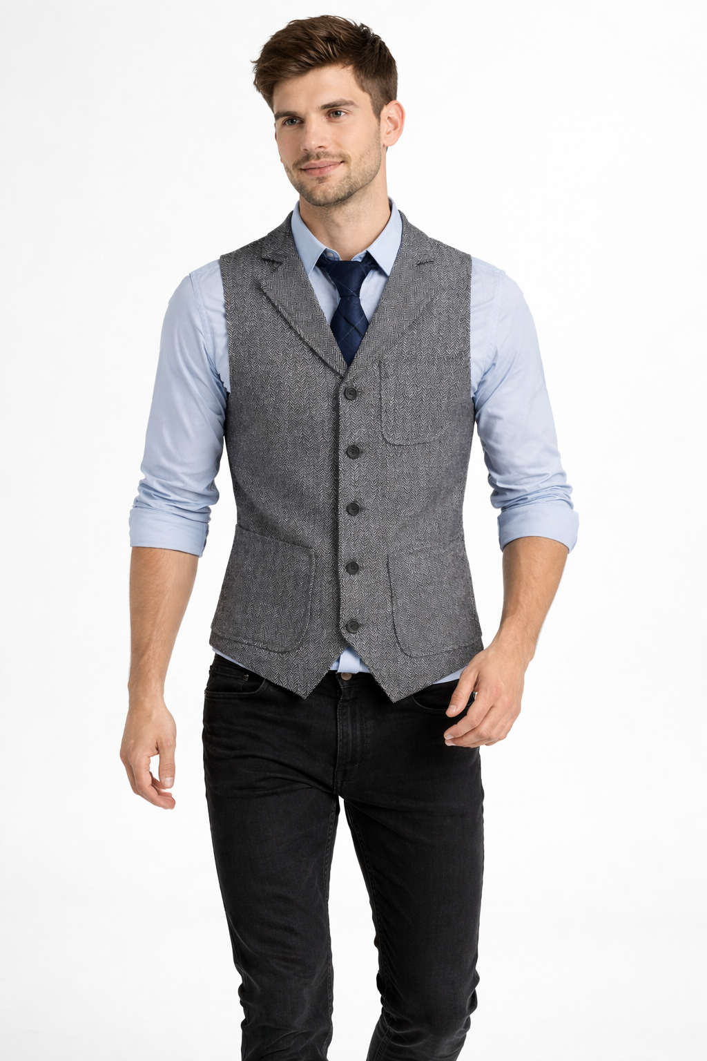 Men’s Woven Vest