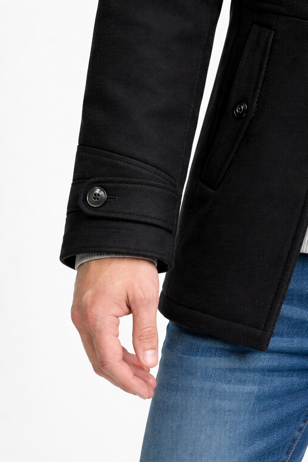 Westmount Stand Collar Coat