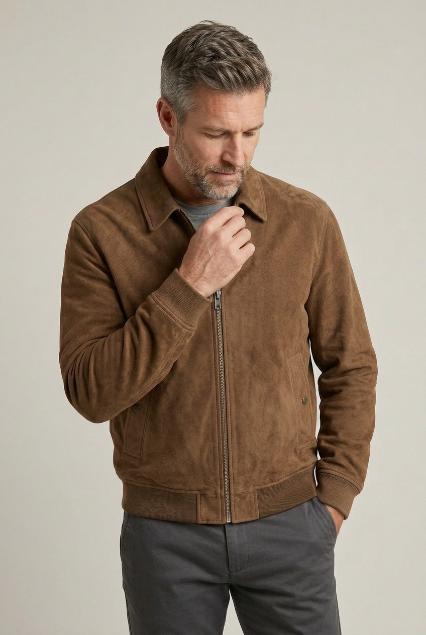 Zip Front Utility Jacket