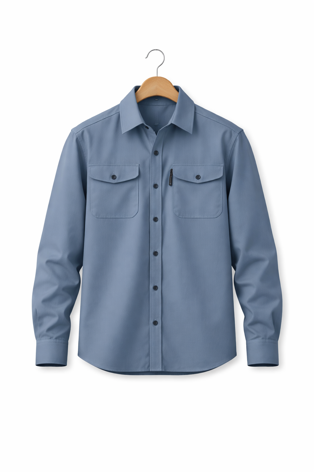 Clean Cut Utility Shirt Jacket