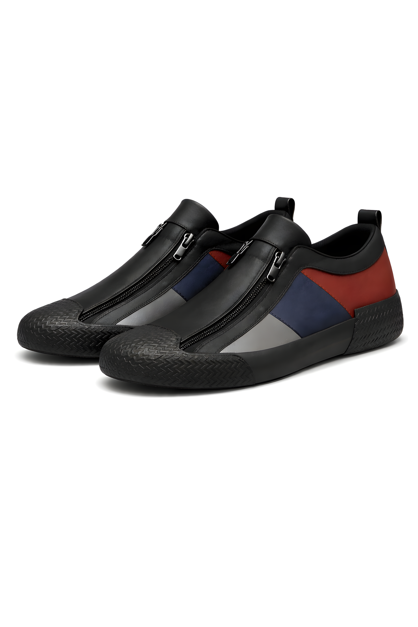 ZipFront Panel Slip-On Sneakers