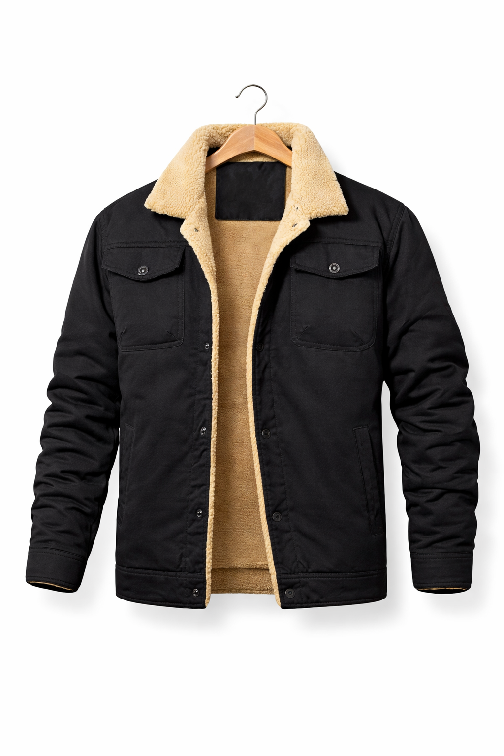 Men’s Sherpa Collar Jacket