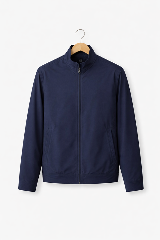 Men’s Zip-Front Athletic Training Jacket