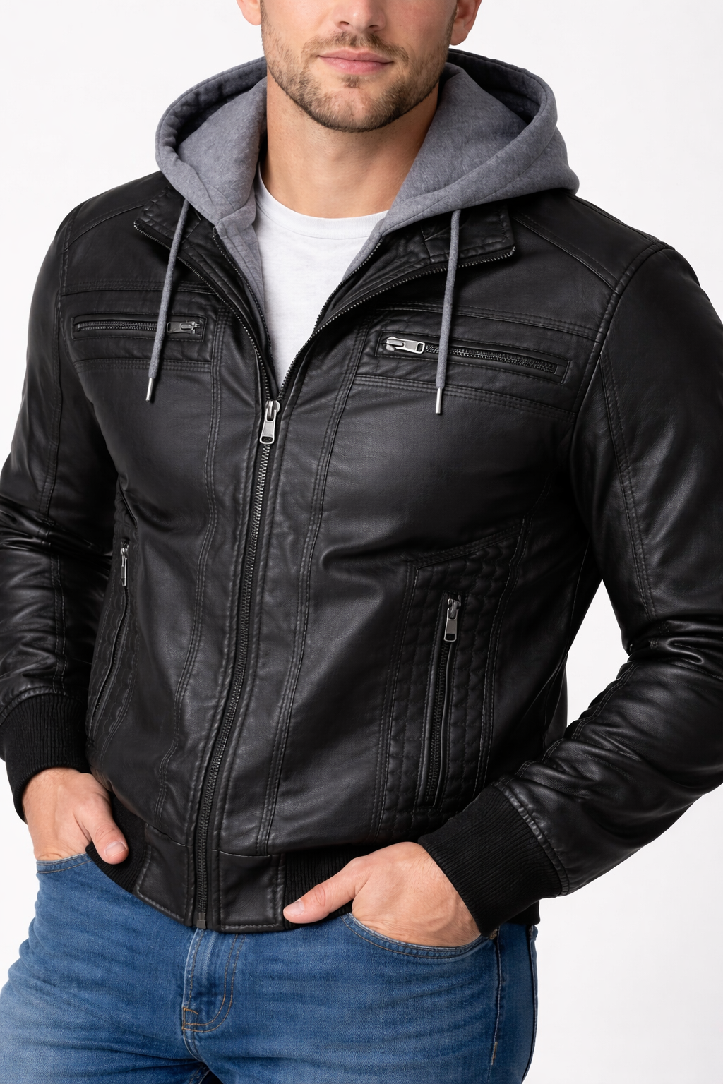 Blackridge Hooded Moto Jacket