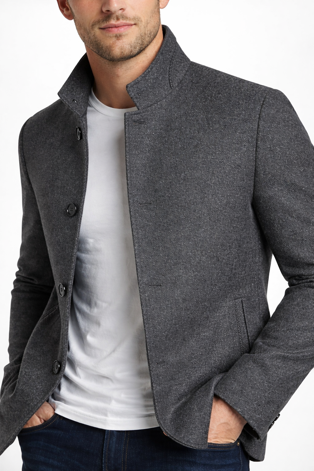 Sterling Stand Collar City Jacket