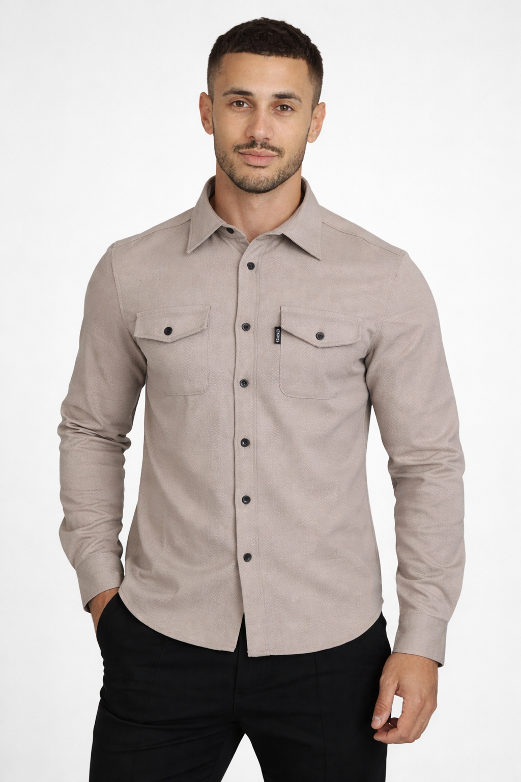 Clean Cut Utility Shirt Jacket