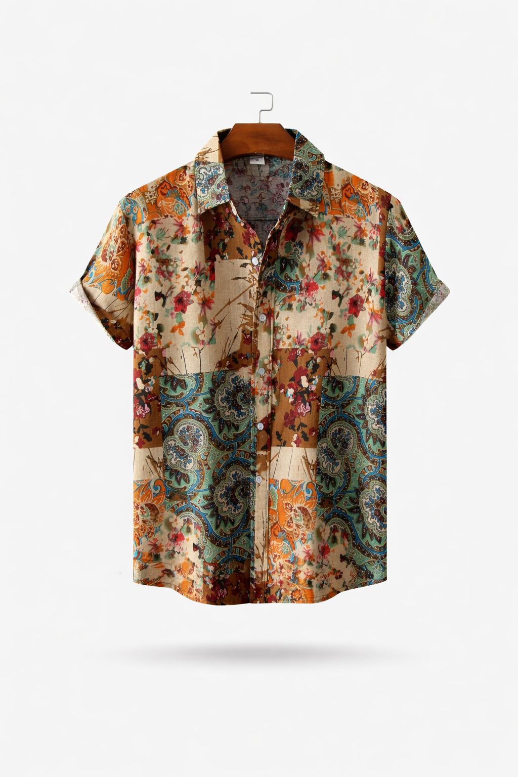 Nomad Patch Lyocell Print Shirt