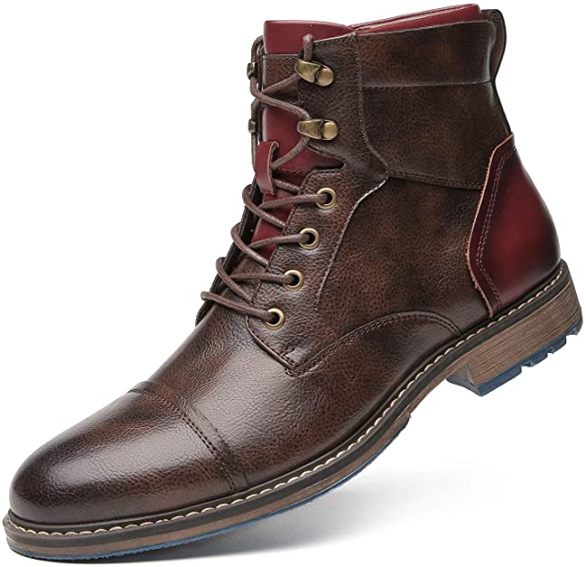 Heritage Ridge Lace-Up Ankle Boots
