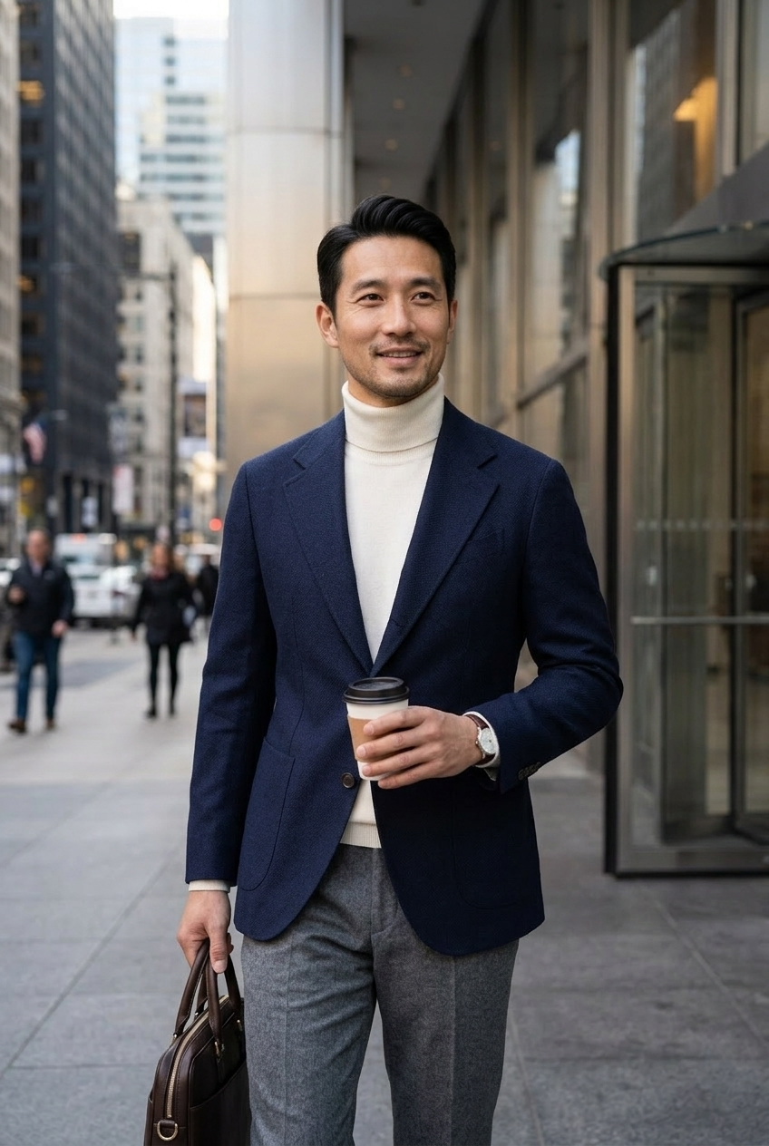 Men’s Classic Blazer Jacket