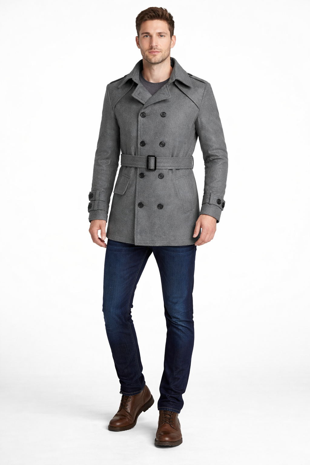 Kingsley Belted City Coat