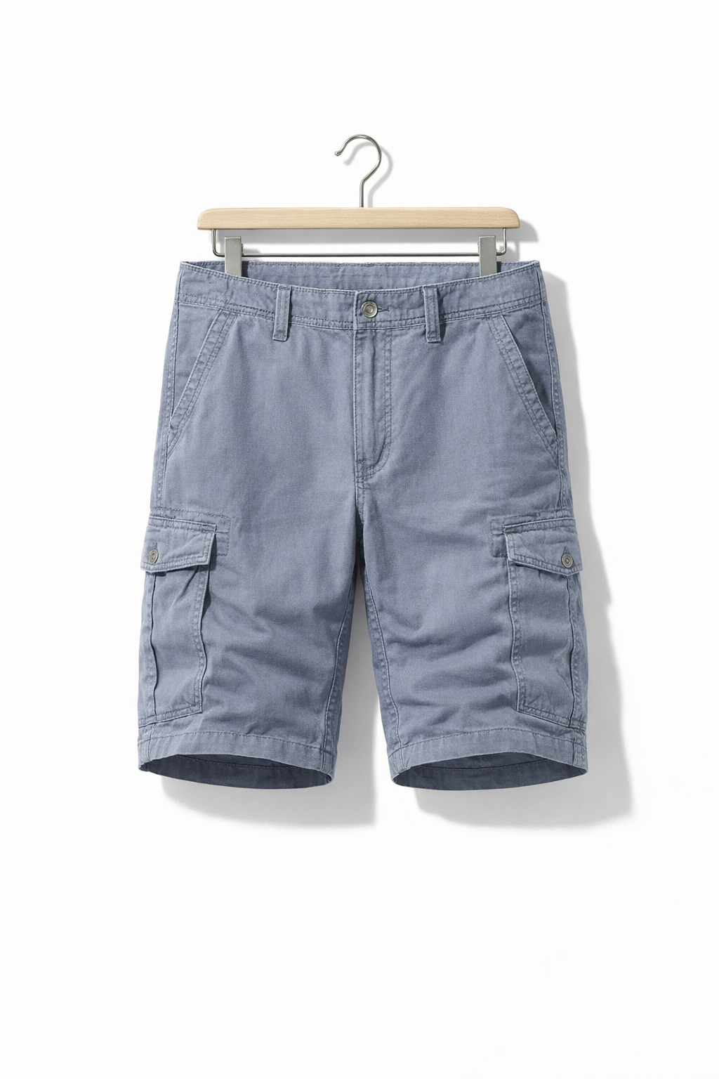 Utility Pocket Cotton Cargo Shorts
