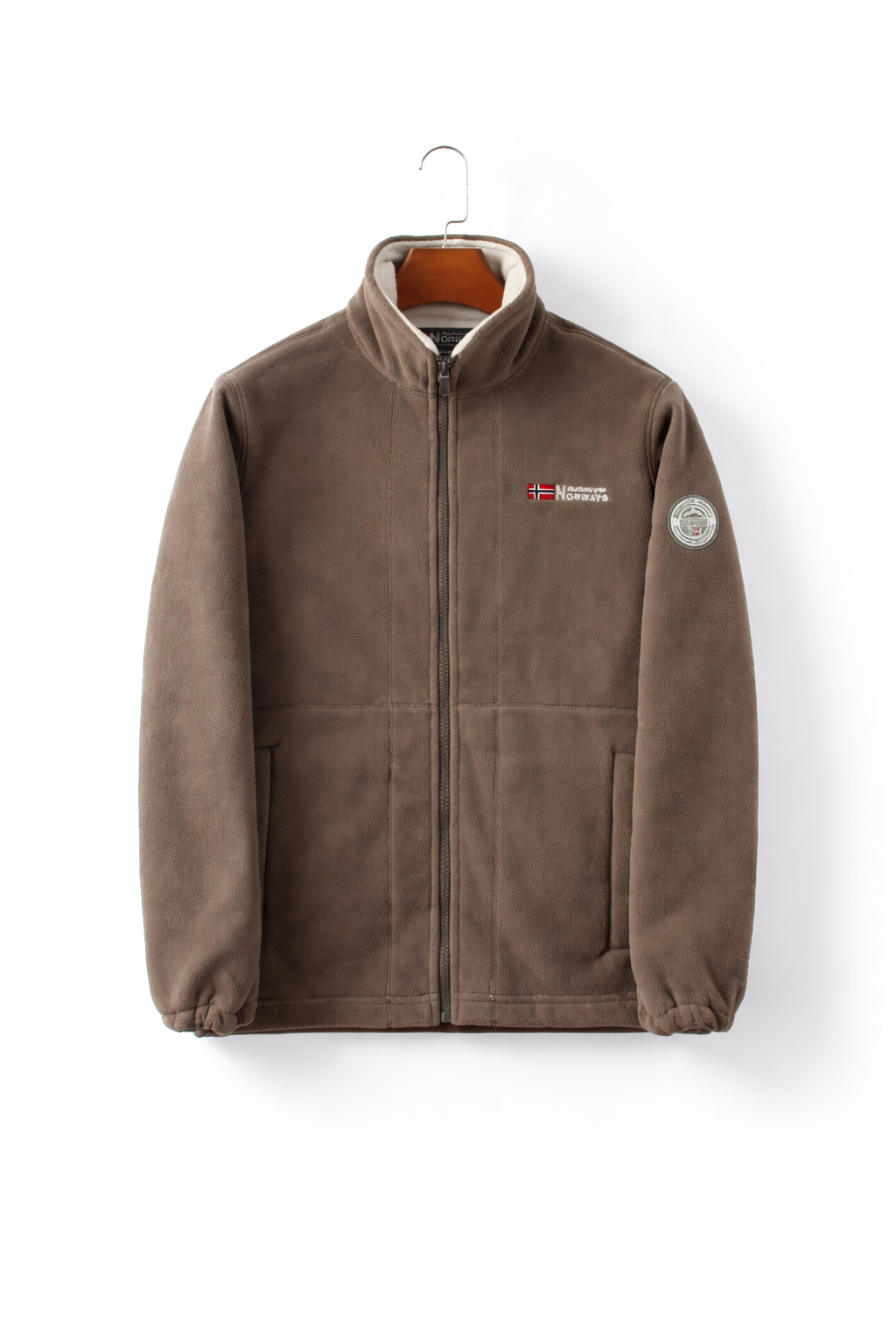 Men’s Fleece Jacket With Zip Front