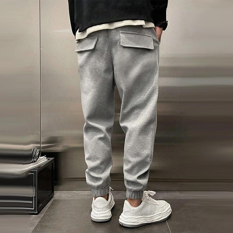 Men’s Jogger Pants With Tapered Fit Elastic Cuffs And Drawstring Waist