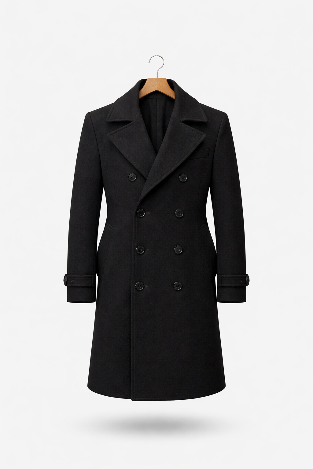 Ashford Double-Breasted Overcoat