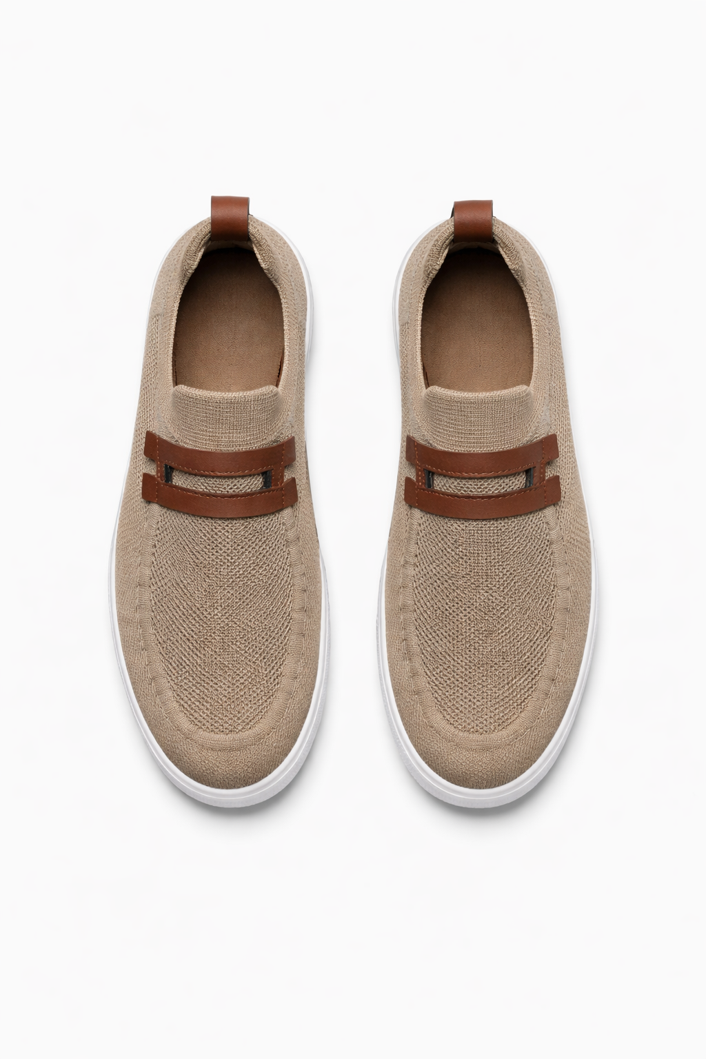 KnitFlex Strap Slip-On Sneakers