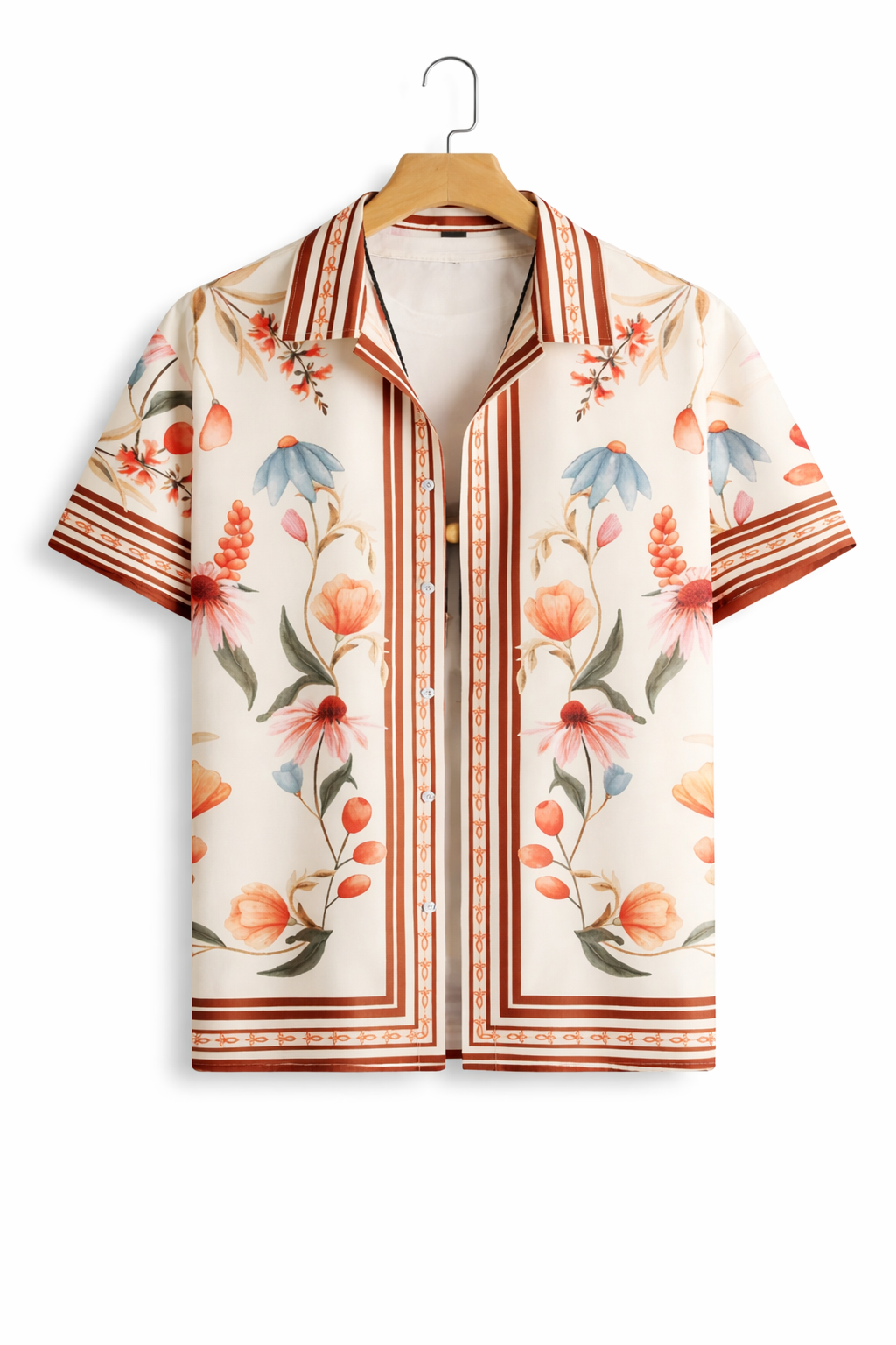 Garden Line Lyocell Button Shirt