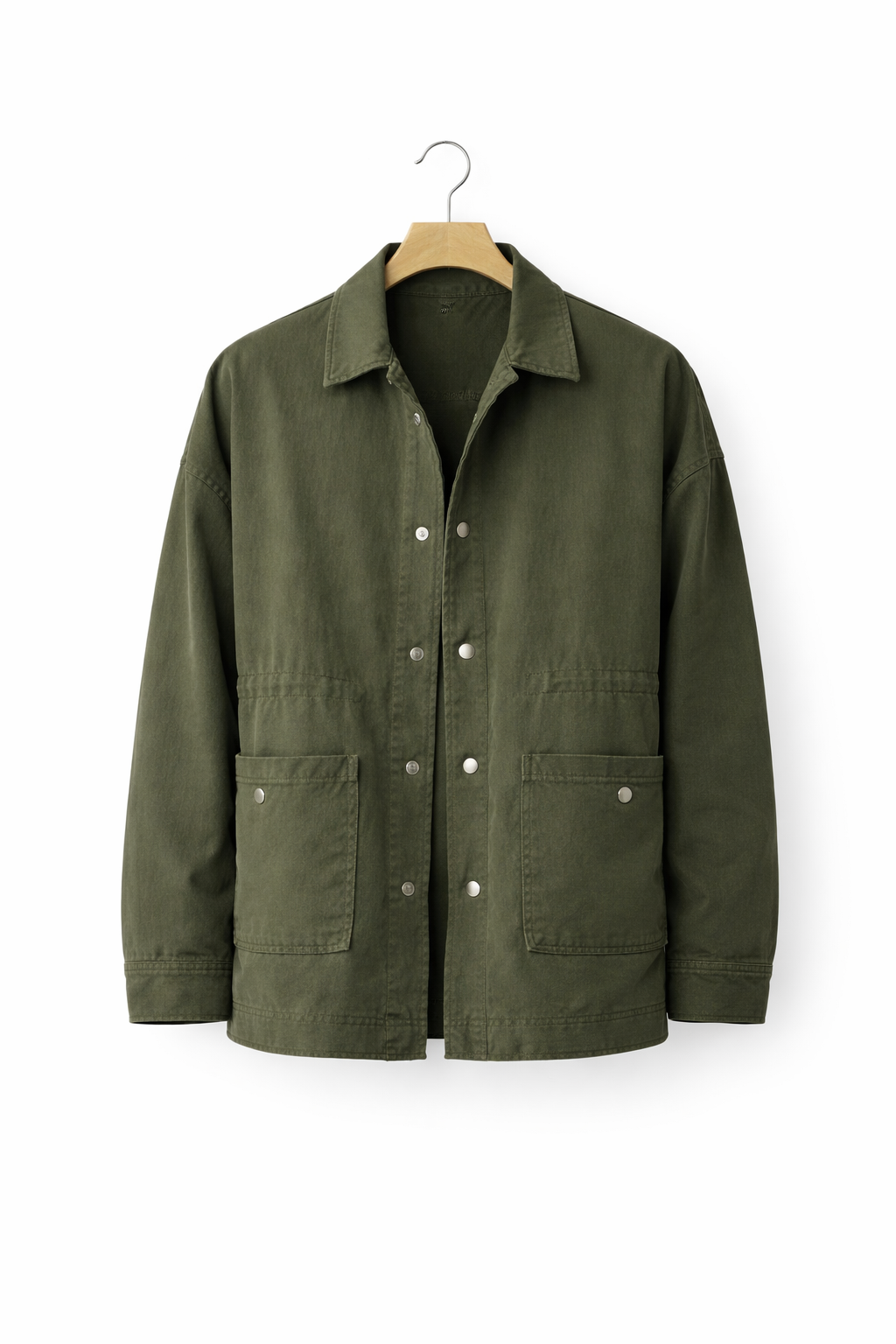 Layered Utility Chore Jacket