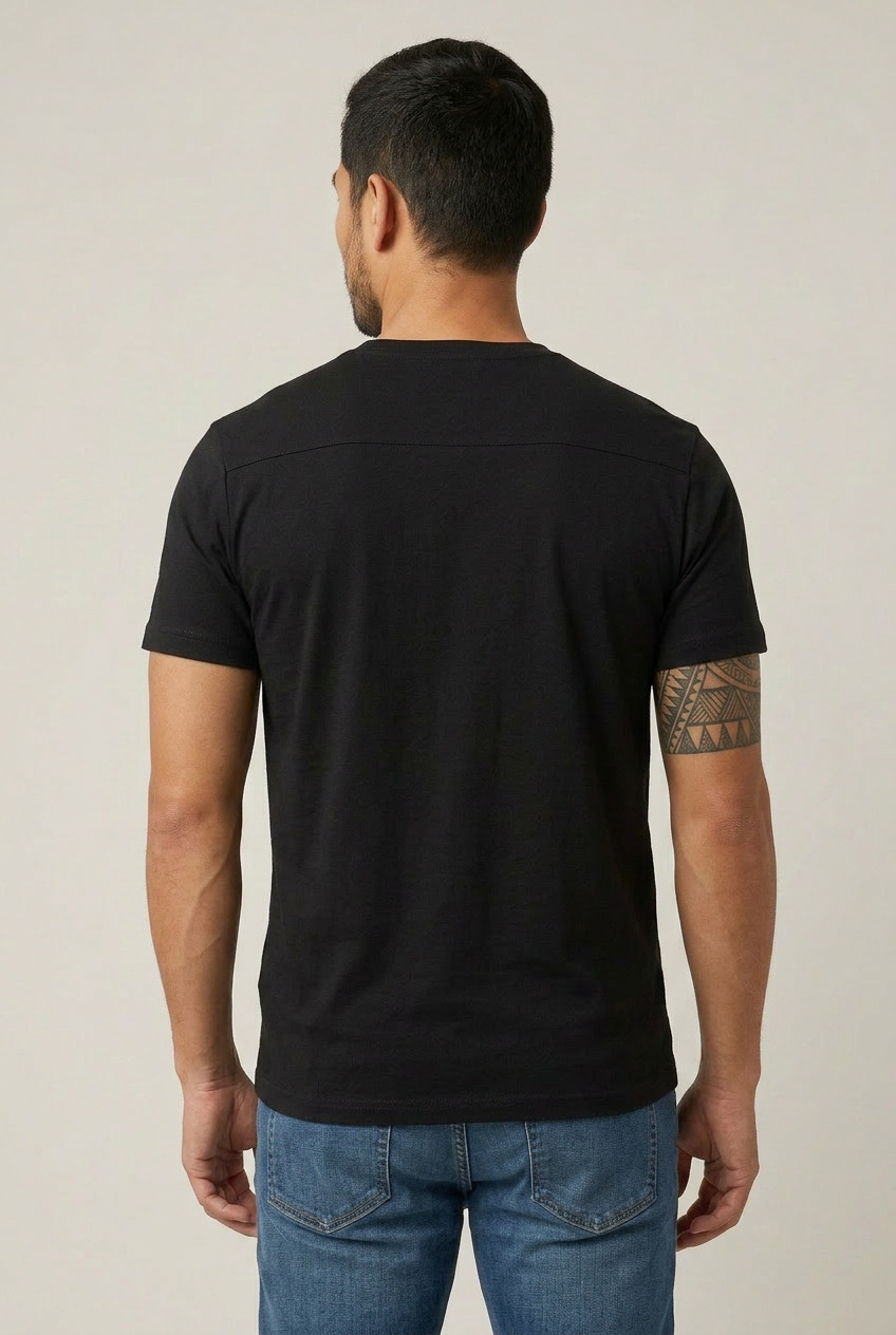 Essential Black Crew Neck T-Shirt