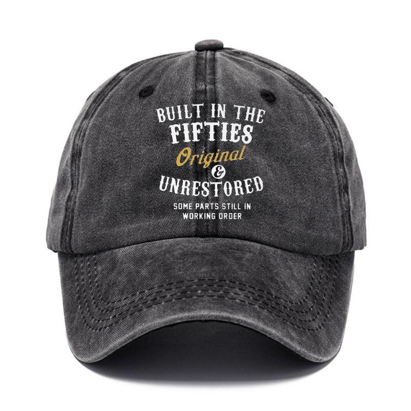 Heritage Fifties Embroidered Denim Cap