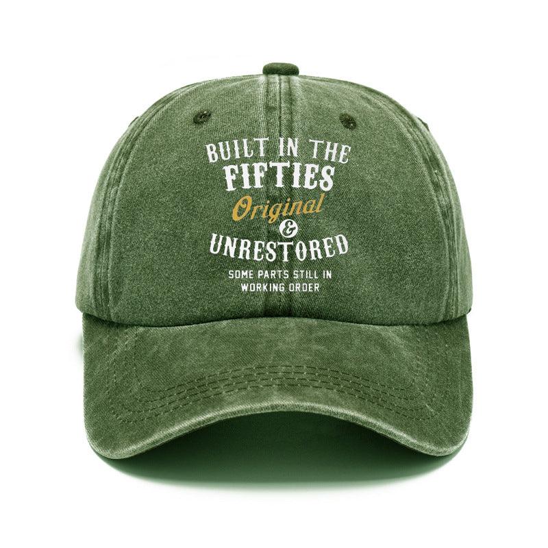 Heritage Fifties Embroidered Denim Cap