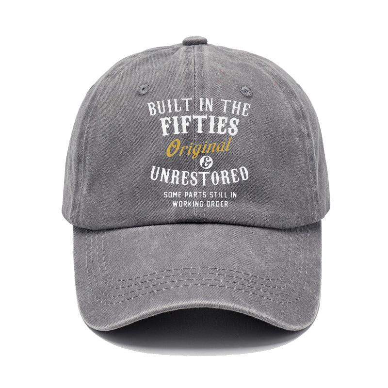 Heritage Fifties Embroidered Denim Cap