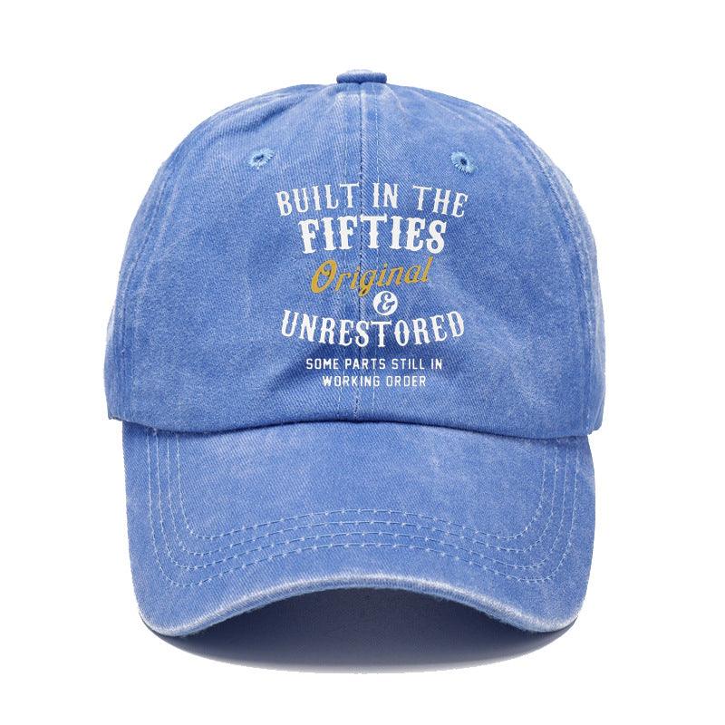 Heritage Fifties Embroidered Denim Cap