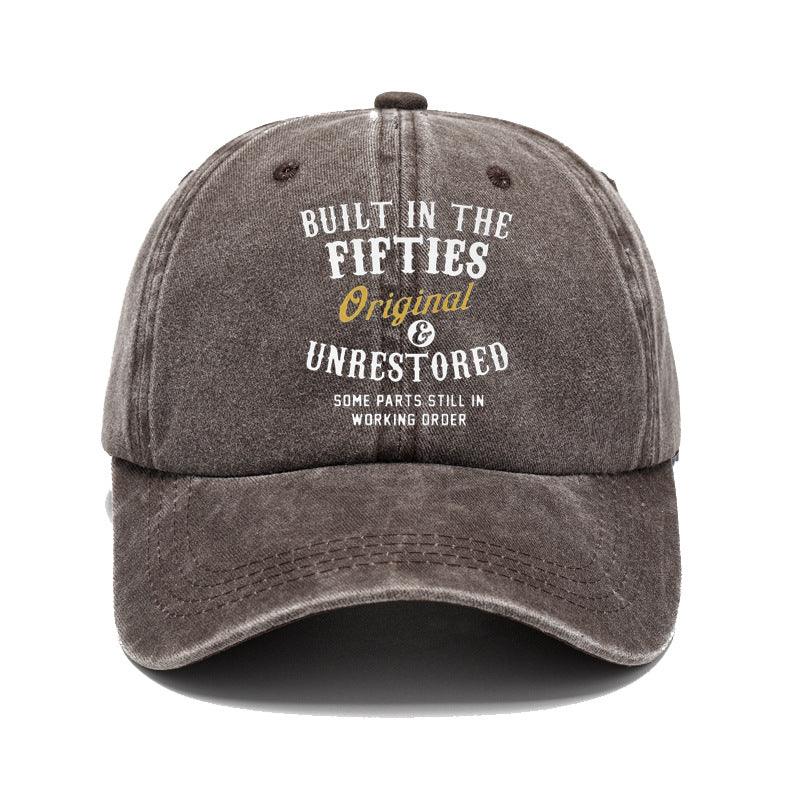 Heritage Fifties Embroidered Denim Cap