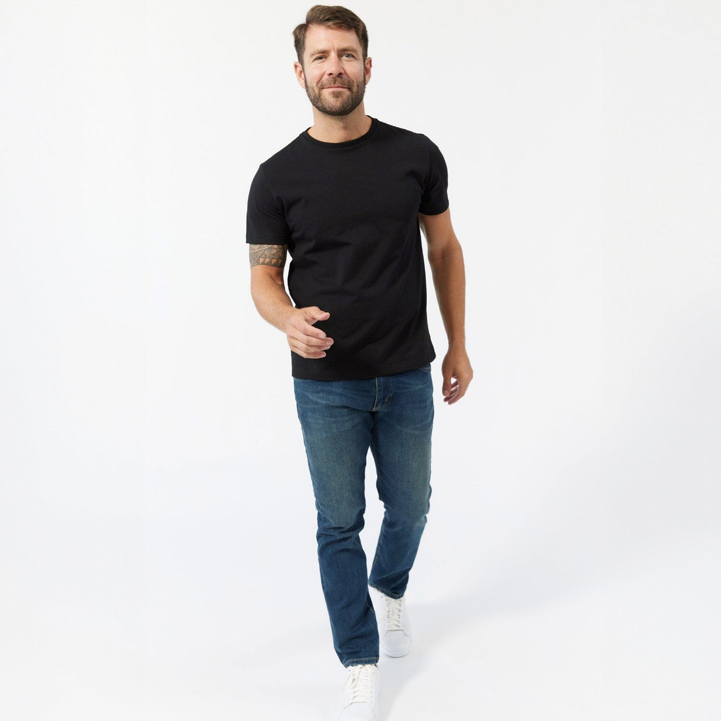 Essential Black Crew Neck T-Shirt